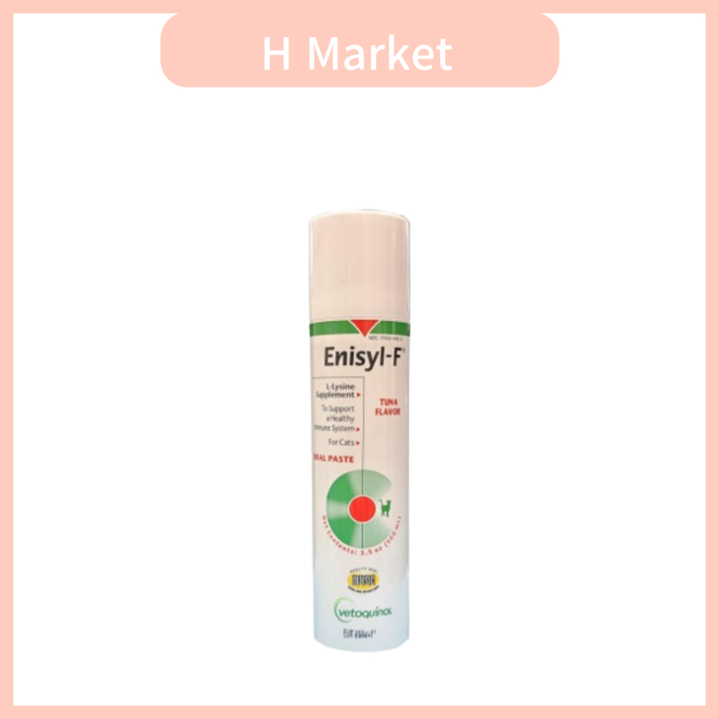 [Vetoquinol] EnisylF Herpes Virus Lysine Supplement For Cat 100ml(Tuna