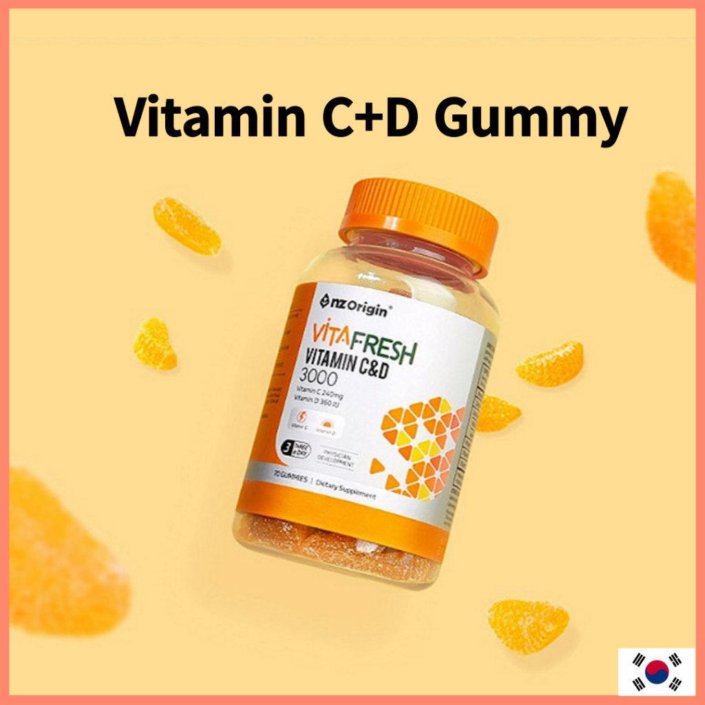 [NZ Origin] Vita Fresh Vitamin C + D 3000, 70 Tablet Vitamin supplement