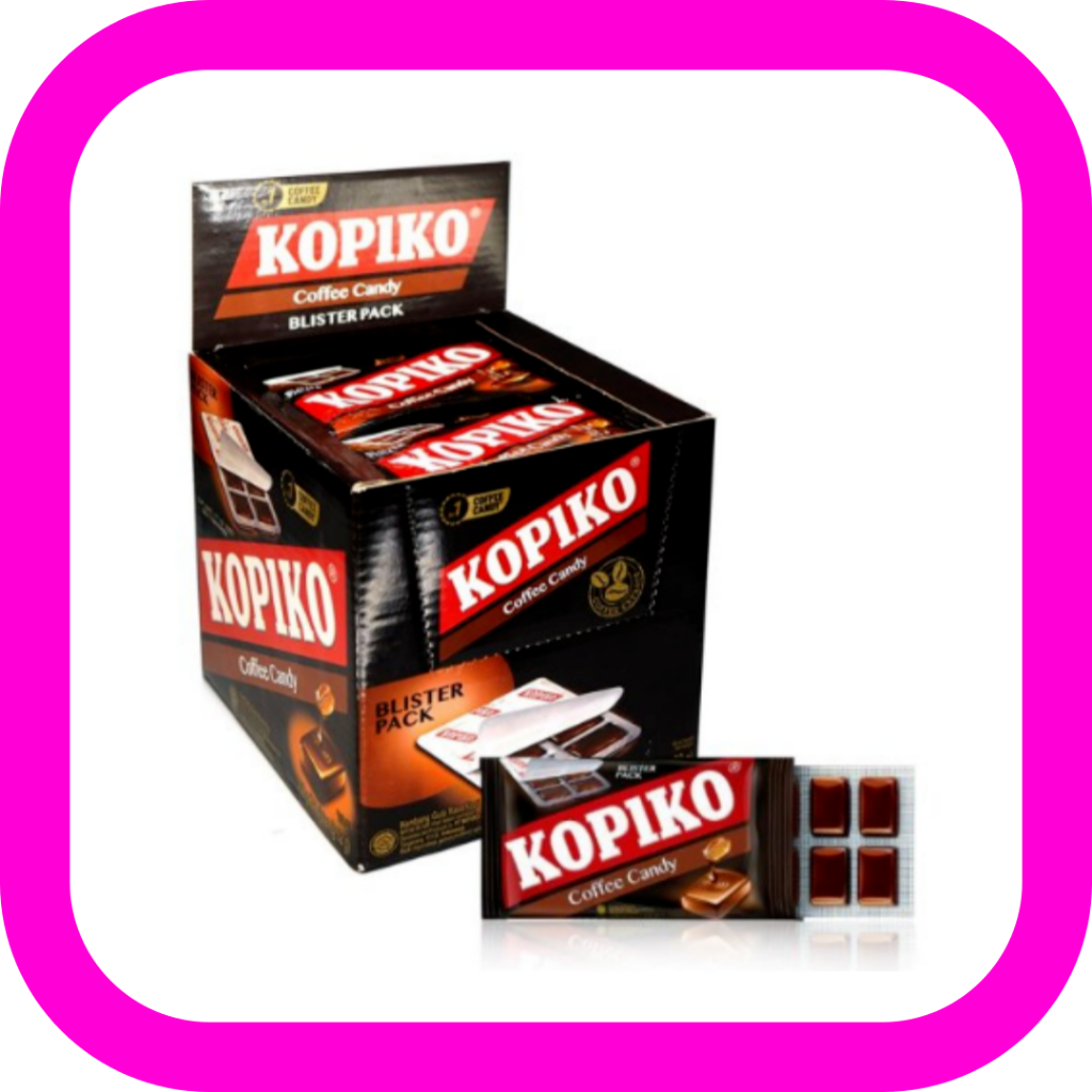 Kopiko Coffee Candy Blister Pack (8pcs × 1pack) 𝐟𝐞𝐚𝐭𝐮𝐫𝐞𝐝 𝐢𝐧 𝐊𝐨𝐫𝐞𝐚𝐧