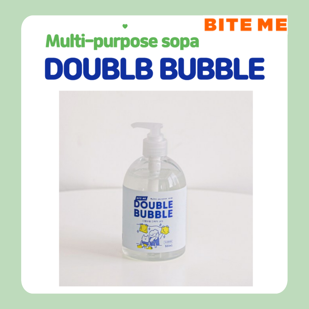 [ Korea Bite Me ] Double Bubble Pet Safe Multipurpose Detergent 500ml