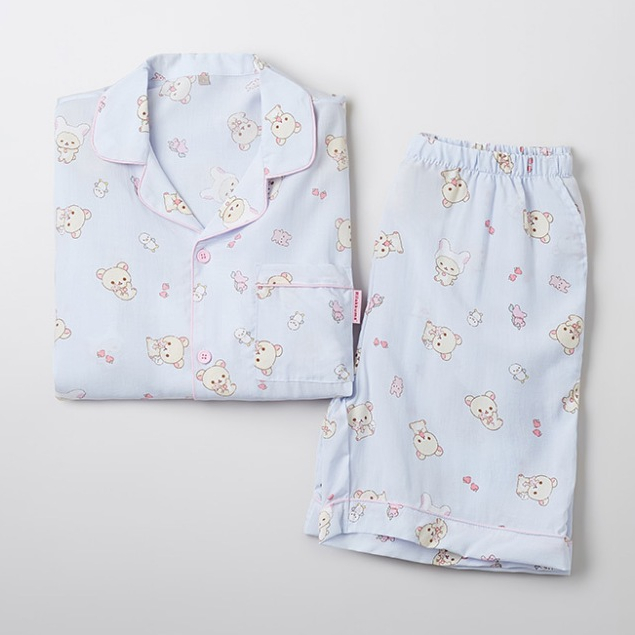SPAO] Korea Unisex Rilakkuma Kuma's Summer Short Sleeve