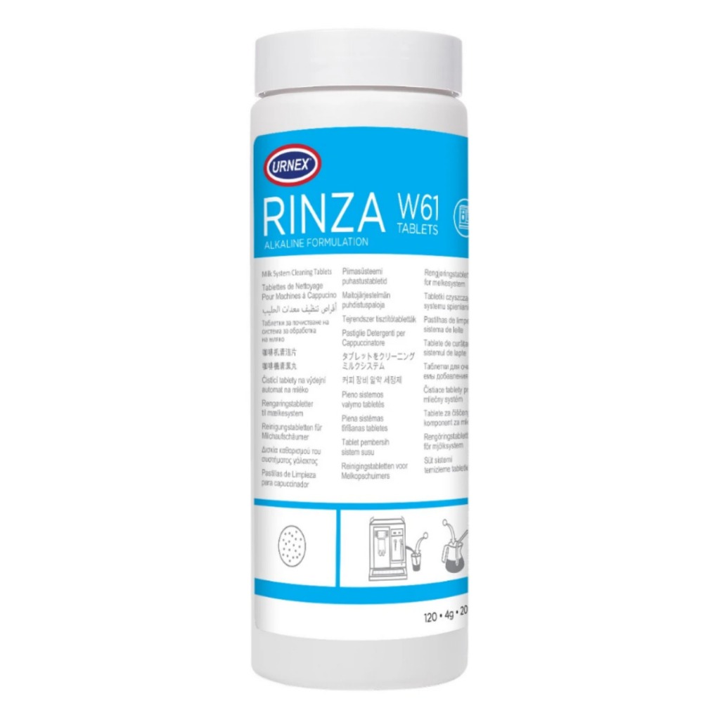 URNEX RINZA Milk Frother Cleaning Tablets 120tablet/pack W61 Breaks