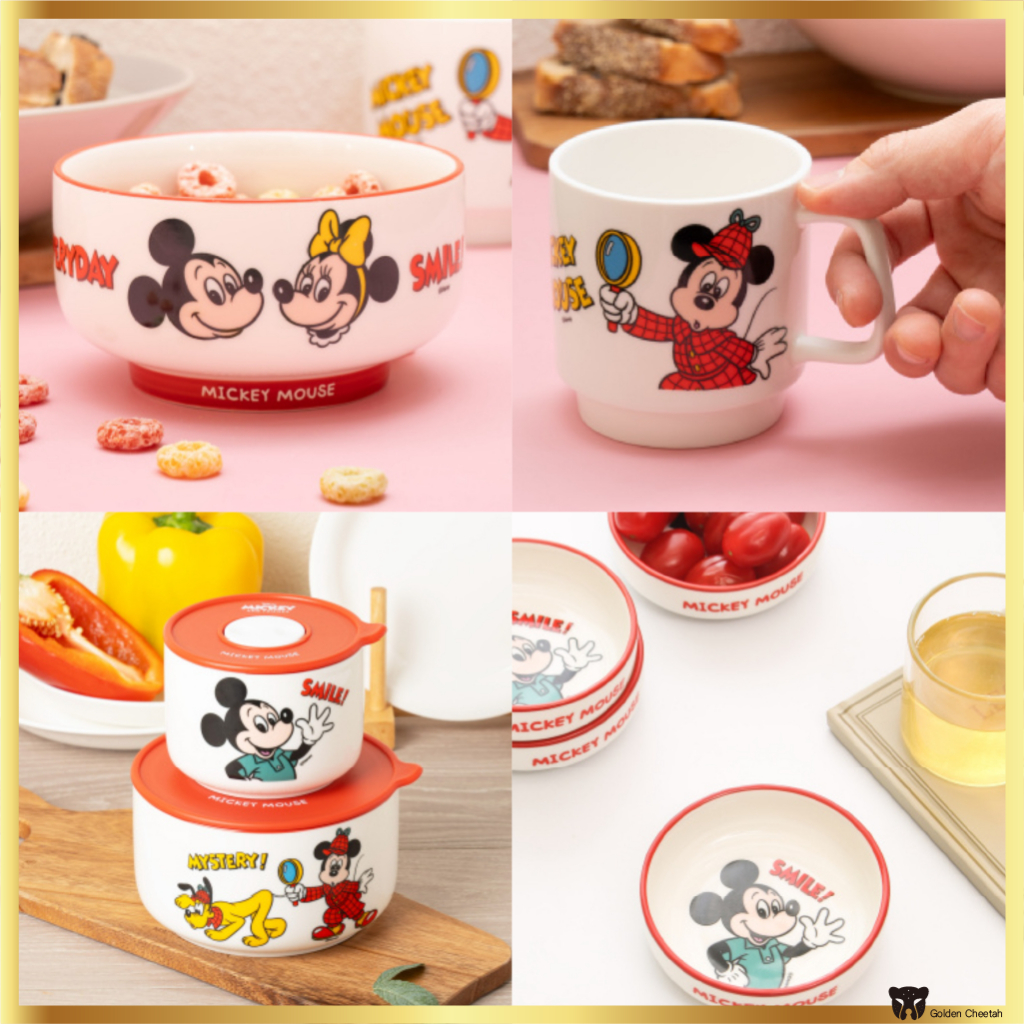 Disney Mickey Mouse Cute Illustration Dinnerware Airtight Container ...