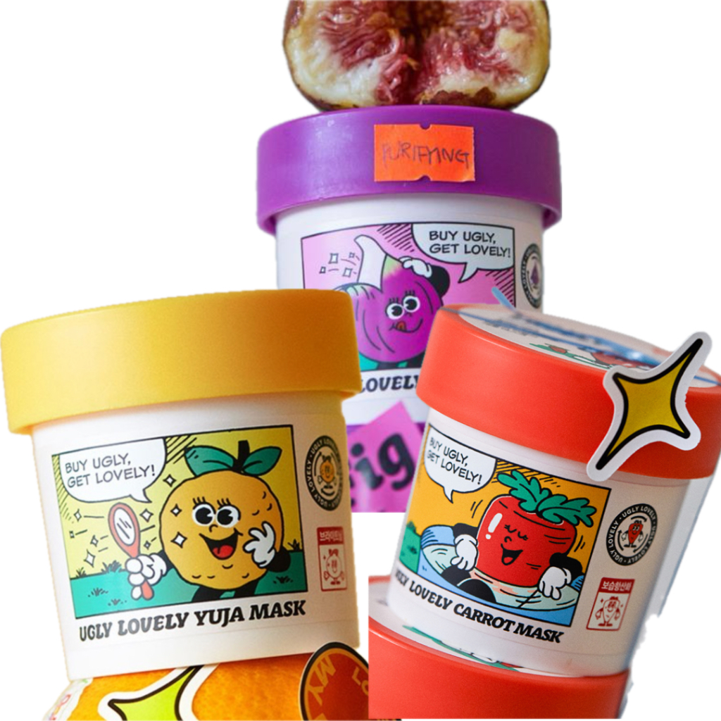 UGLY LOVELY Face Mask 100ml (3types/Yuja/Carrot/Fig) Shopee Malaysia