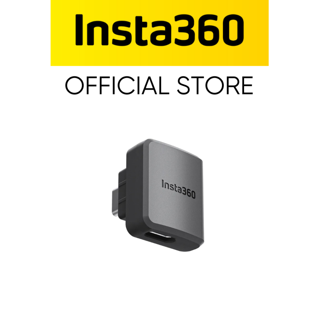 Insta360 ONE RS - Mic Adapter (Horizontal Version) | Shopee Malaysia