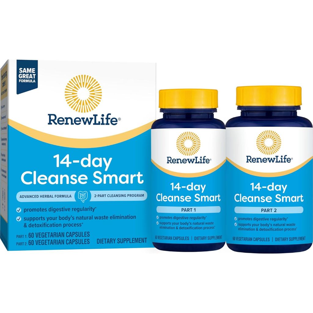 Renew Life Cleanse Smart Advanced Total Body Program,Detox Cleanse ...