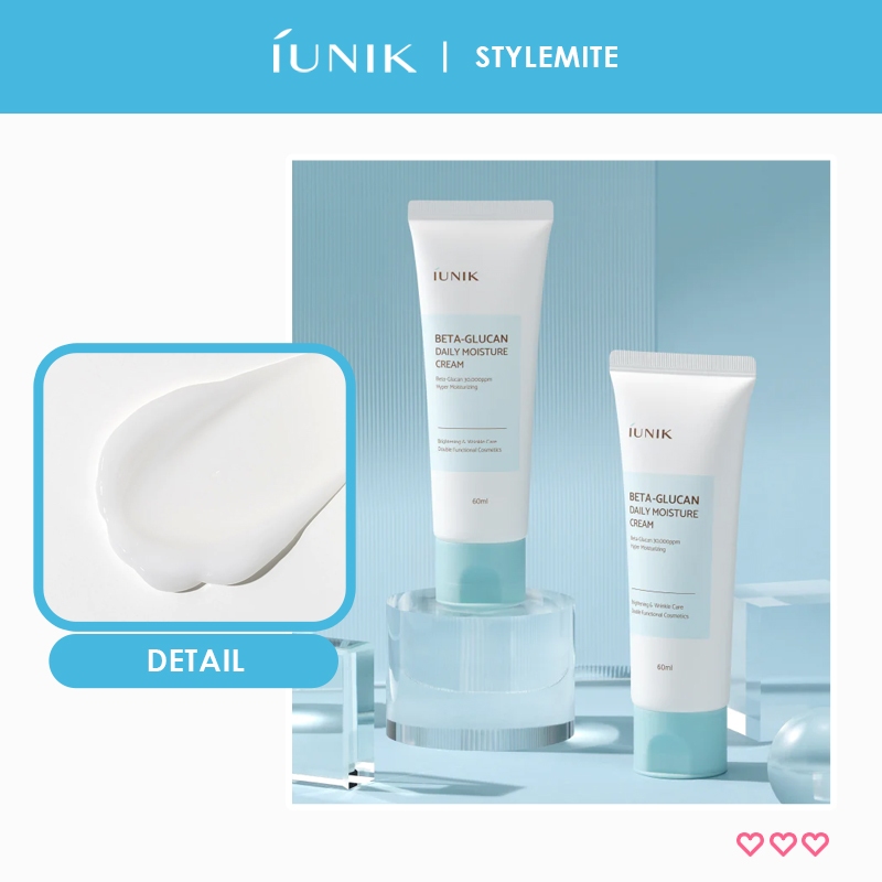 [STYLEMITE OFFICIAL & 05.05 50% OFF] IUNIK Beta Glucan Daily Moisture ...