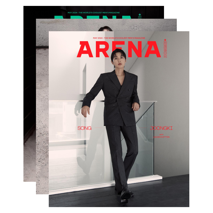 ARENA HOMME+ Korea May 2024 Song Joong-ki, Korean Magazine | Shopee ...