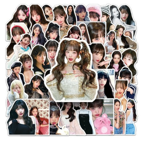 [K-pop] IVE Deco Sticker Pack – Cute Fan-Made Die-Cut Stickers (90~105 ...