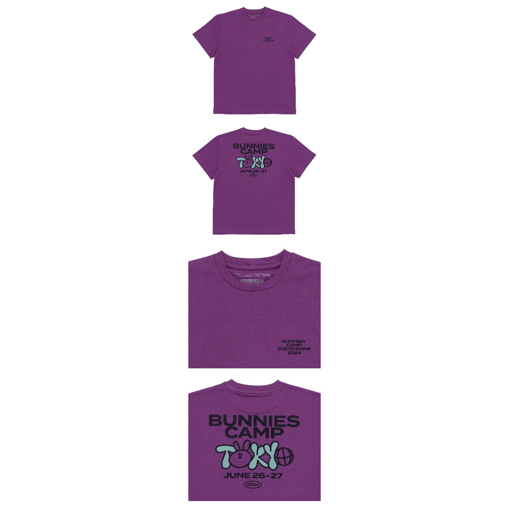 NewJeans BUNNIES CAMP 2024 TOKYO DOME T-SHIRTS | Shopee Malaysia