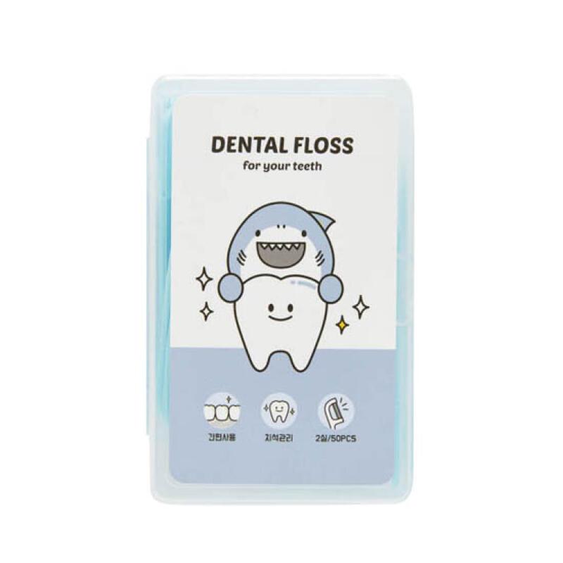 [ARTBOX OFFICIAL] From Korea Twin Line Disposable Dental Floss (50