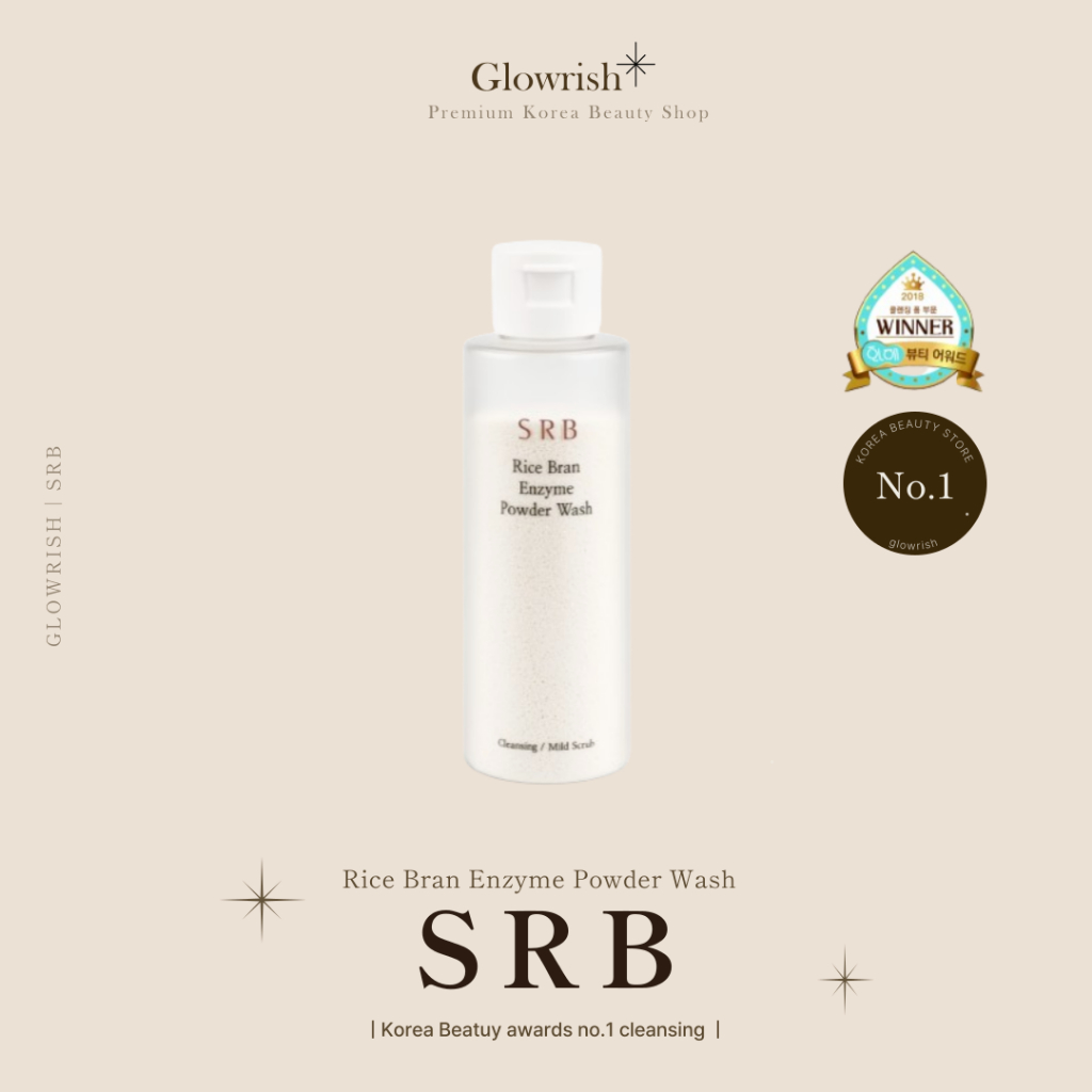 SRB Rice Bran Enzyme Powder Wash 100g Large Size Special Set | Shopee ...