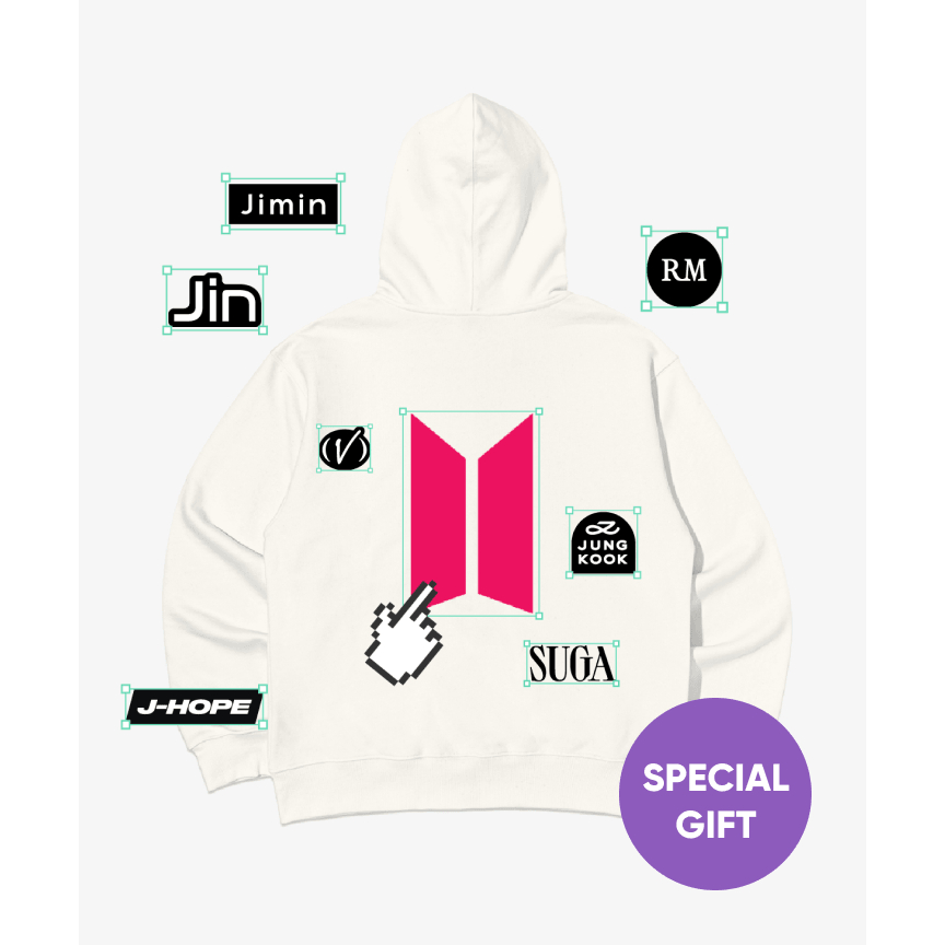 Hoodie bts shopee sale