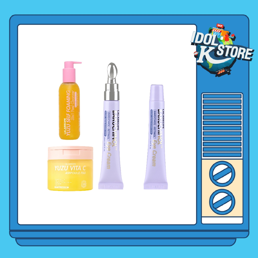 [lalarecipe] Yuzu self foaming 3in1 peel cleanser / Yuzu vita c ampoule ...