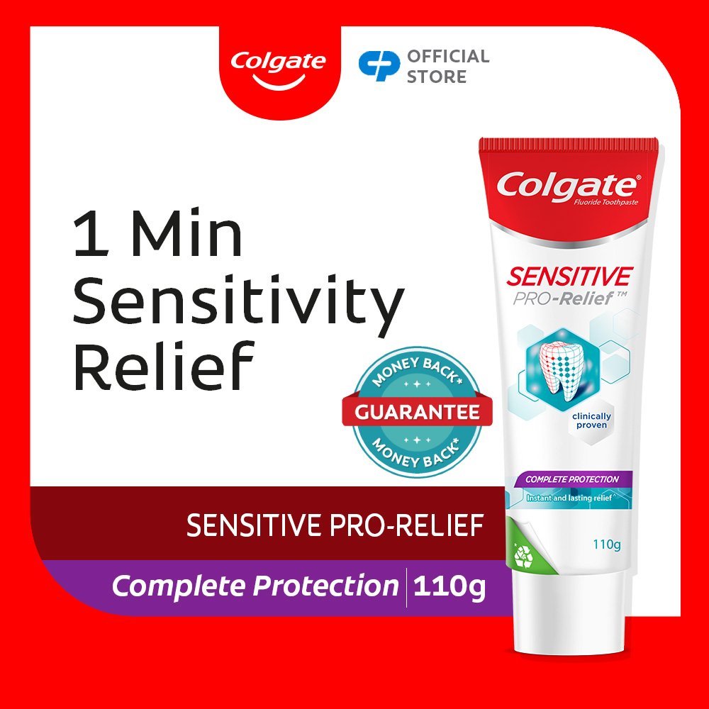 Colgate Sensitive Pro Relief Complete Protection Toothpaste 110g ...