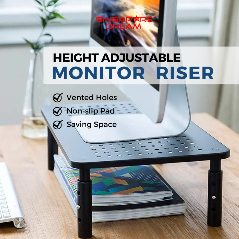 Monitor Stand Monitor Riser - Height Adjustable Laptop Computer ...