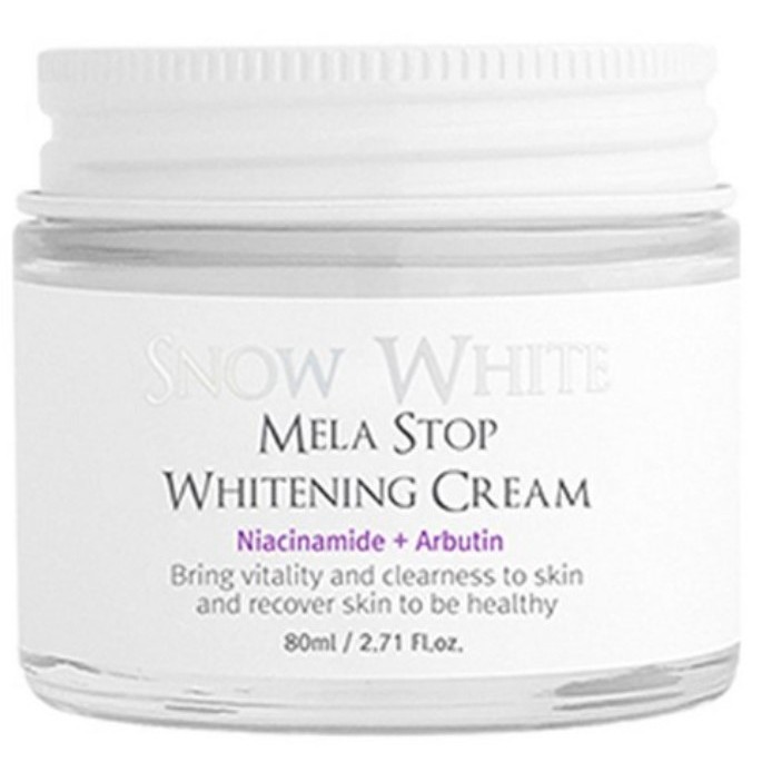 Beauty Recipe Snow White Mela Stop Whitening Cream, 80ml, 1 unit ...