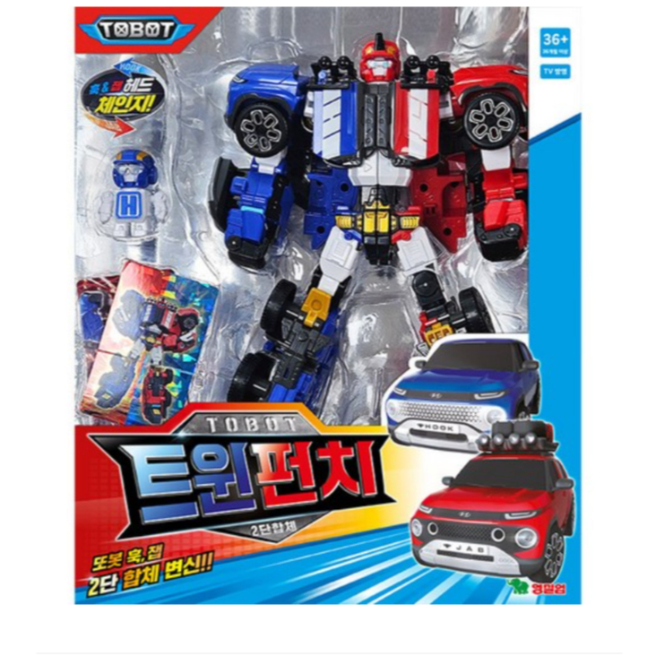 [TOBOT] Released in 2024, TOBOT Twin Punch , BIg size Transforming ...