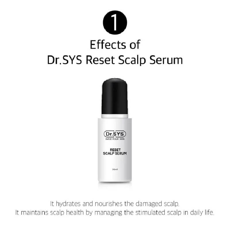 新品未使用 Dr.SYS RESET SCALP SERUM 90ml Dr. SYS Reset Treatment