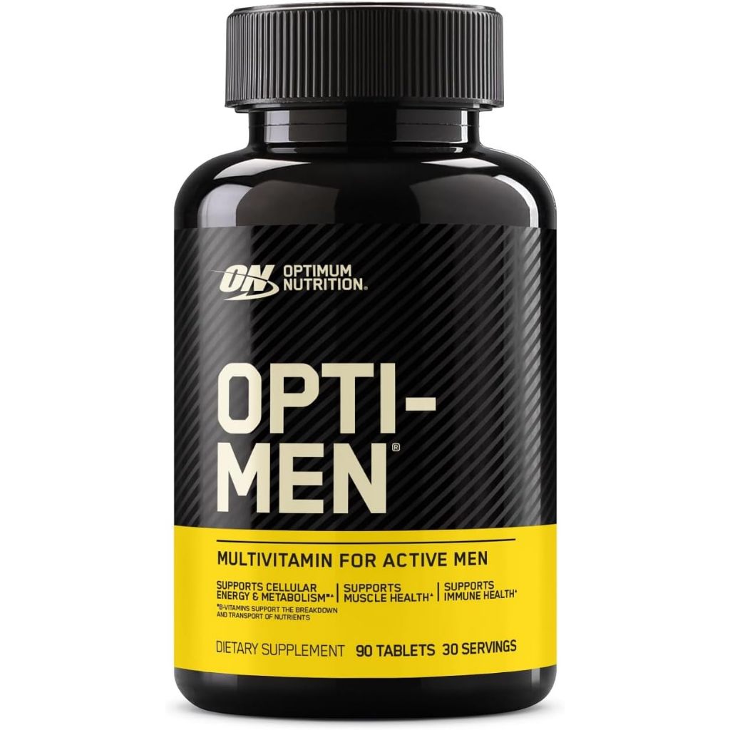 Optimum Nutrition OptiMen, 90 Tablets Vitamin C, Zinc and Vitamin D, E