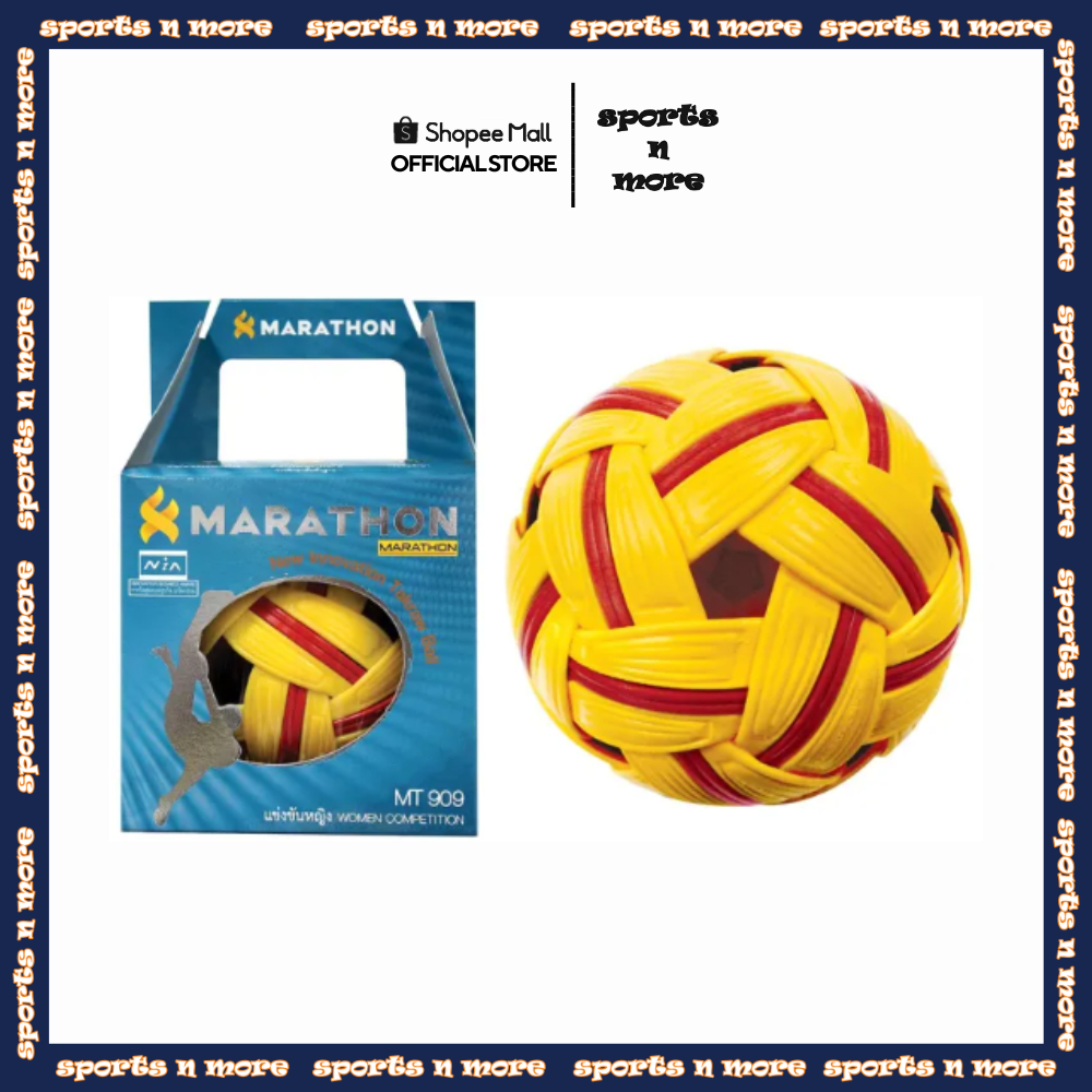 Marathon Sepak Takraw Competition Ball (Women & Youth) MT 909 | Shopee ...