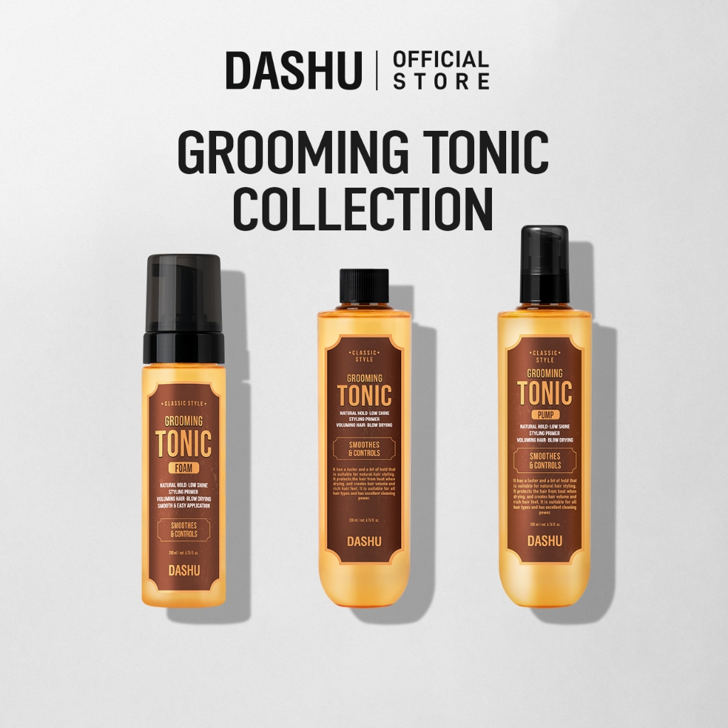 Cire Coiffante Dashu Classic Volume Grooming Tonic Water Wax - 200 Ml, Huile De Baobab