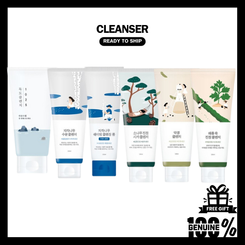 ROUND LAB Cleanser 6 Types 🇰🇷Ready to Ship🇰🇷 | Shopee Malaysia