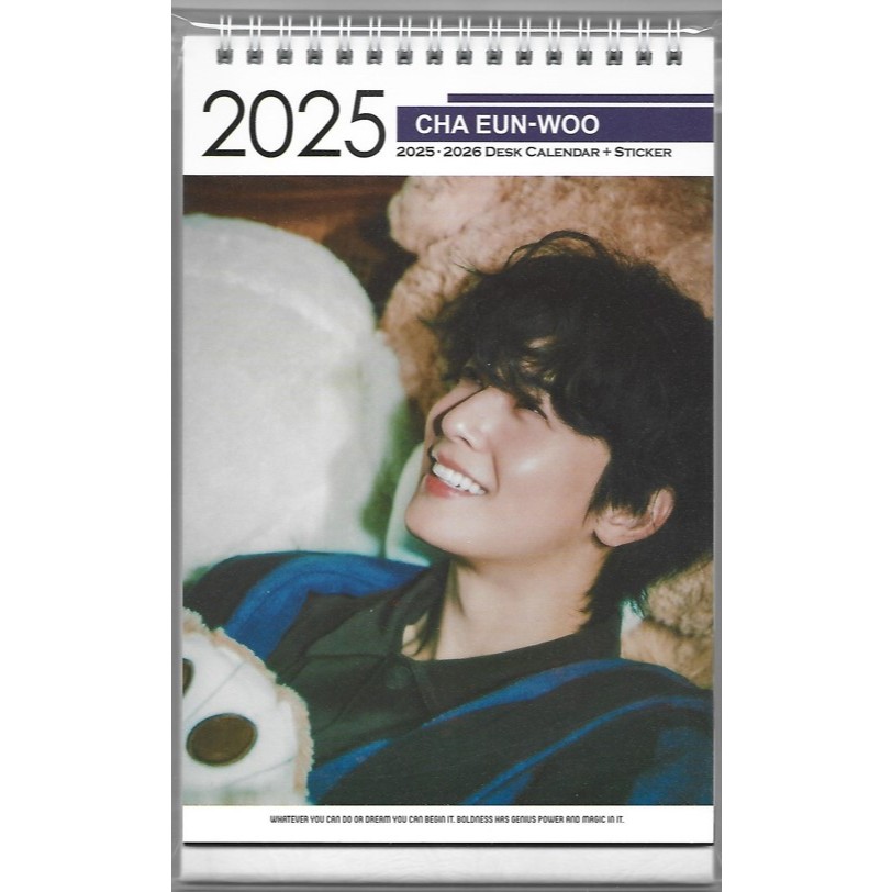 Cha Eun Woo [ASTRO] Photo Calendar 2025 & 2026 KACTOR/KPOP 202406