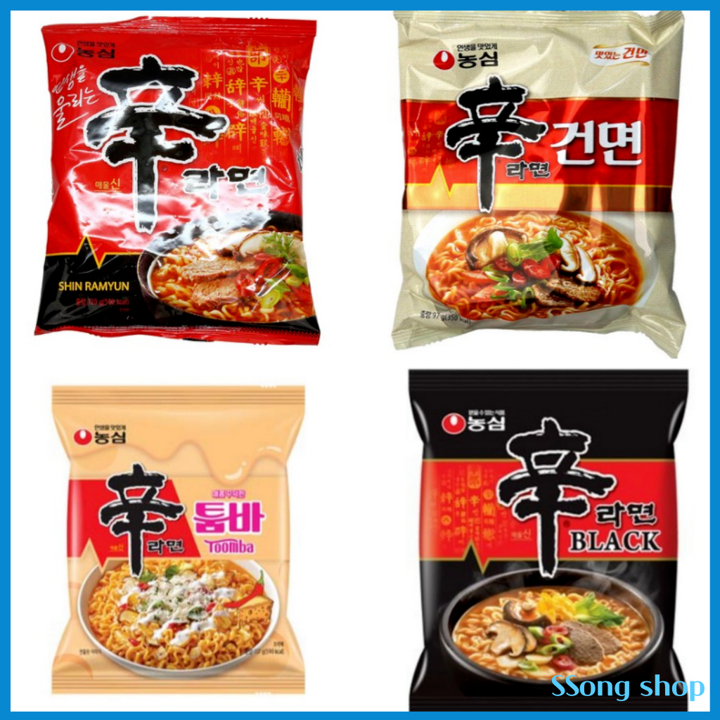 Nongshim Shin Ramyun 4 Types | Shopee Malaysia