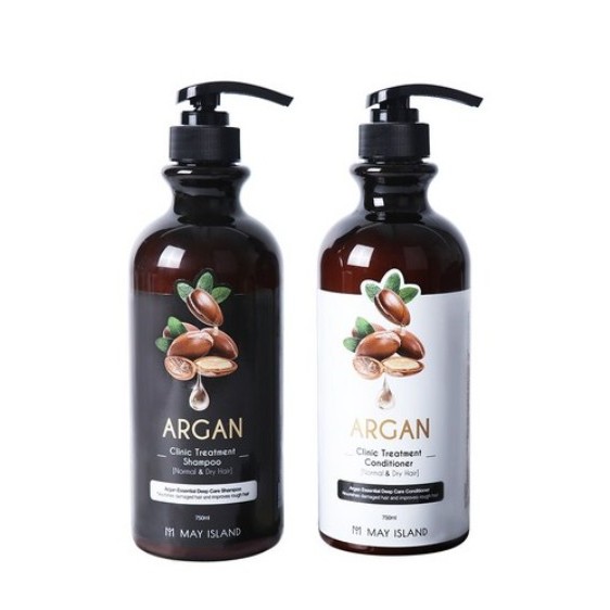 [MAY ISLAND] Argan Professional Clinic Treatment Shampoo 750ml | Shopee ...