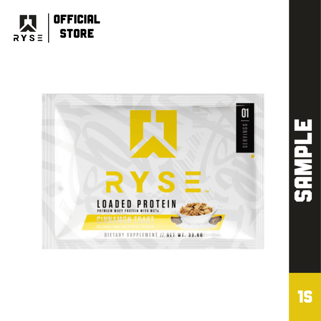 Ryse Loaded Protein Sample | 1 Serving | Shopee | Shopee Malaysia