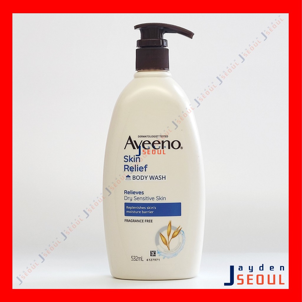 [aveeno] Daily Moisturizing Body Wash (532ml)  Original, Energizing 