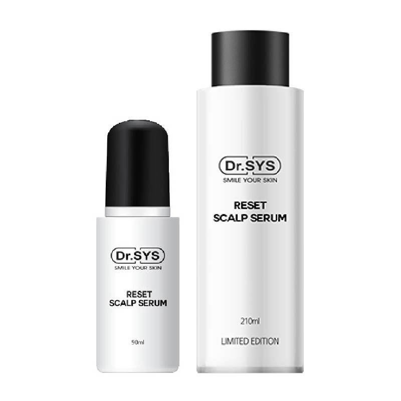 Dr.SYS] Reset Scalp Serum 90ml + 210ml (refill) / damaged