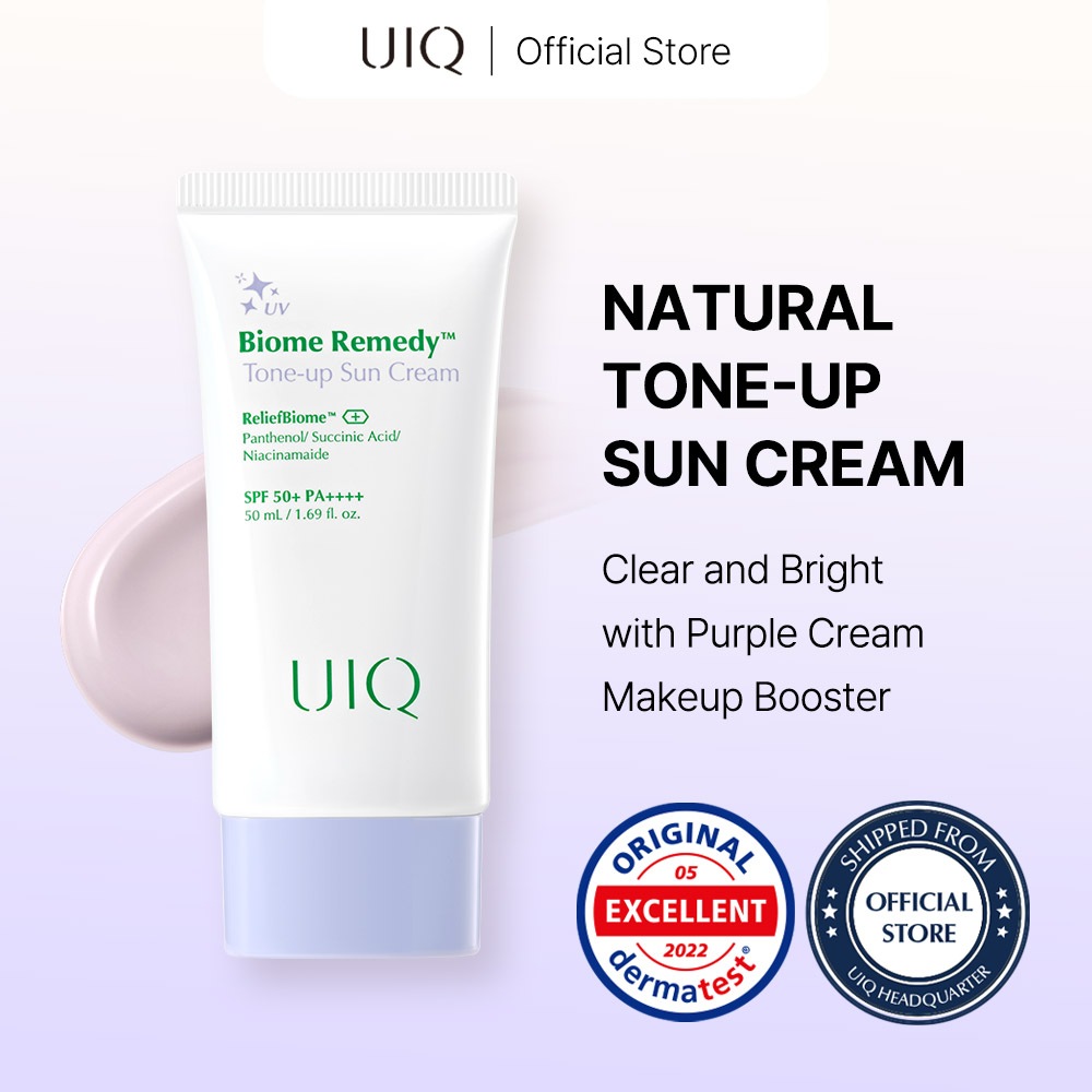 [UIQ OFFICIAL] Biome Remedy™ Tone-up Sunscreen 50ml, SPF50+ PA ...