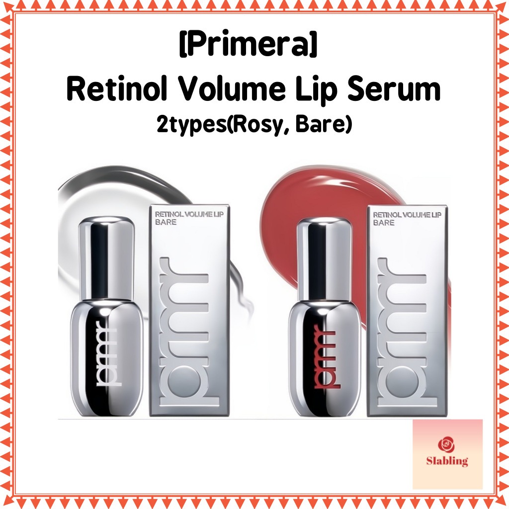 [Primera] Retinol Volume Lip Serum 12g 2types(Rosy, Bare) Shopee Malaysia