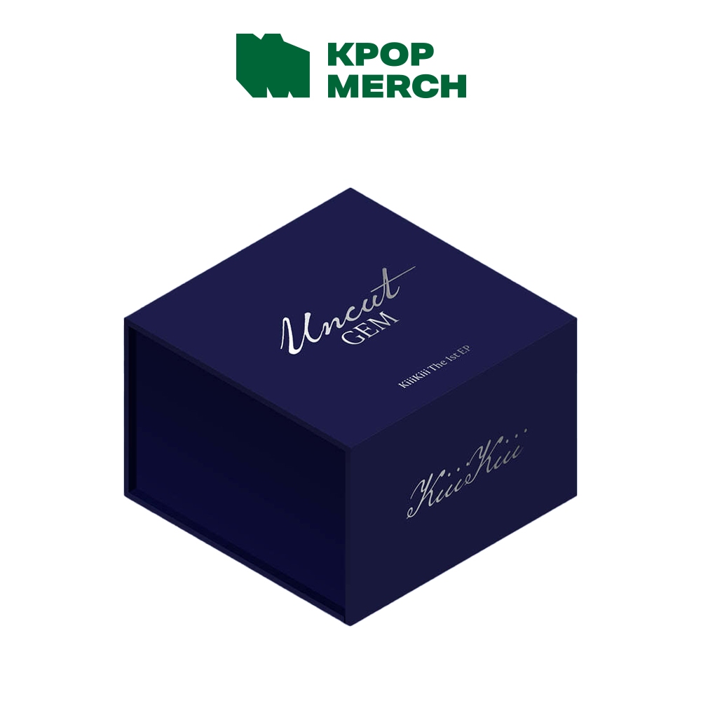 KiiiKiii - Uncut Gem [UNCUT Ver.] 1st EP Album (Pre-Ordine) + Poster E POB | CD + Photobook 136p