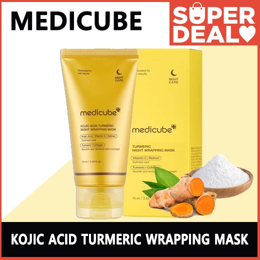 Medicube Kojic Acid Turmeric Night Wrapping Mask (50ml) | Shopee Malaysia