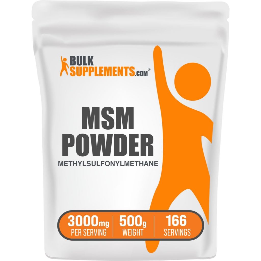 MSM Powder 500g Methylsulfonylmethane, MSM Supplement MSM Pure Powder
