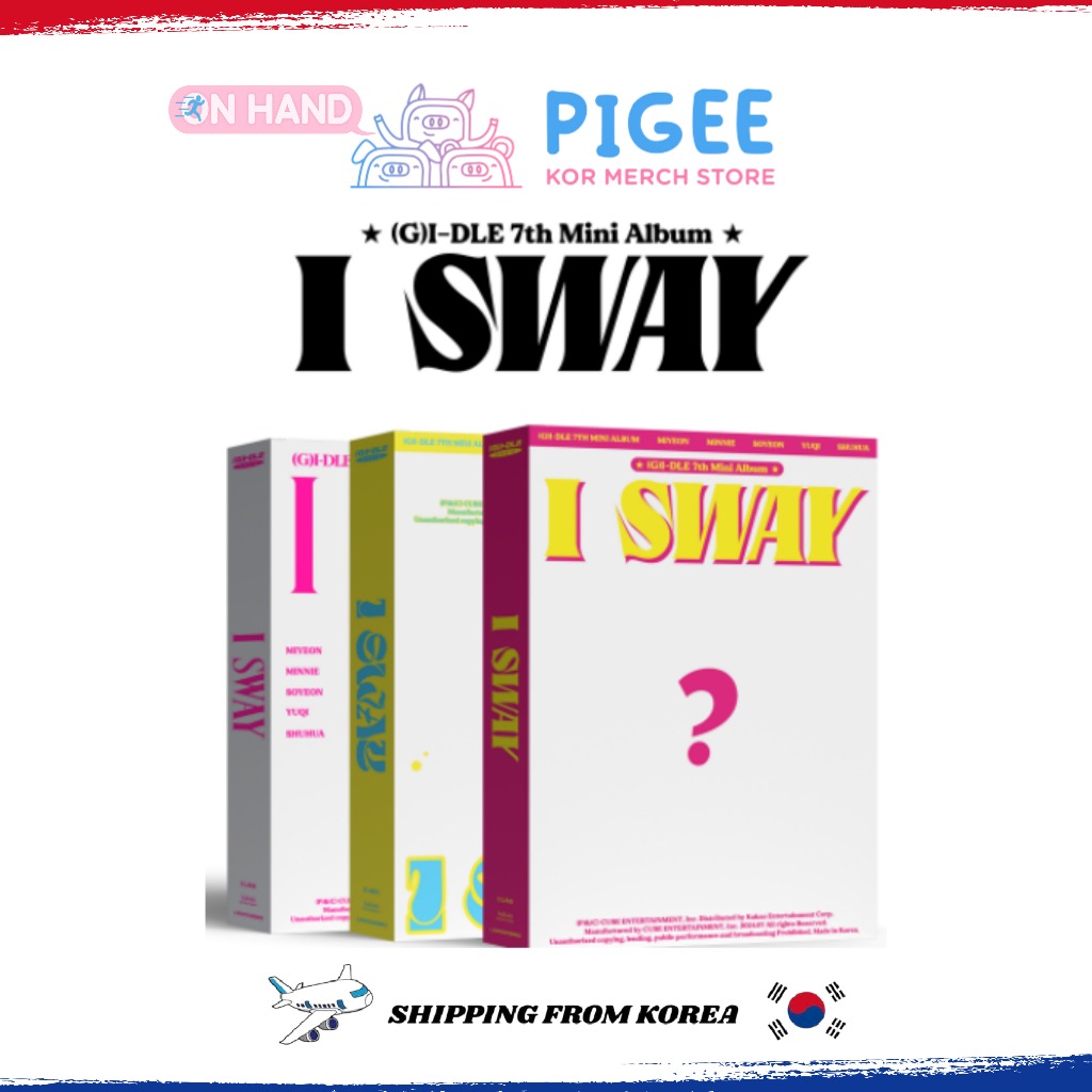 (G)I-DLE - [ I SWAY ] 7TH MINI ALBUM | Shopee Malaysia