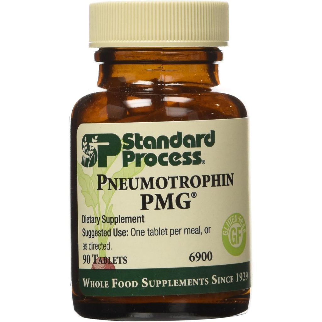 Standard Process Inc, Pneumotrophin PMG 90 Tablets Vitamin Mineral ...