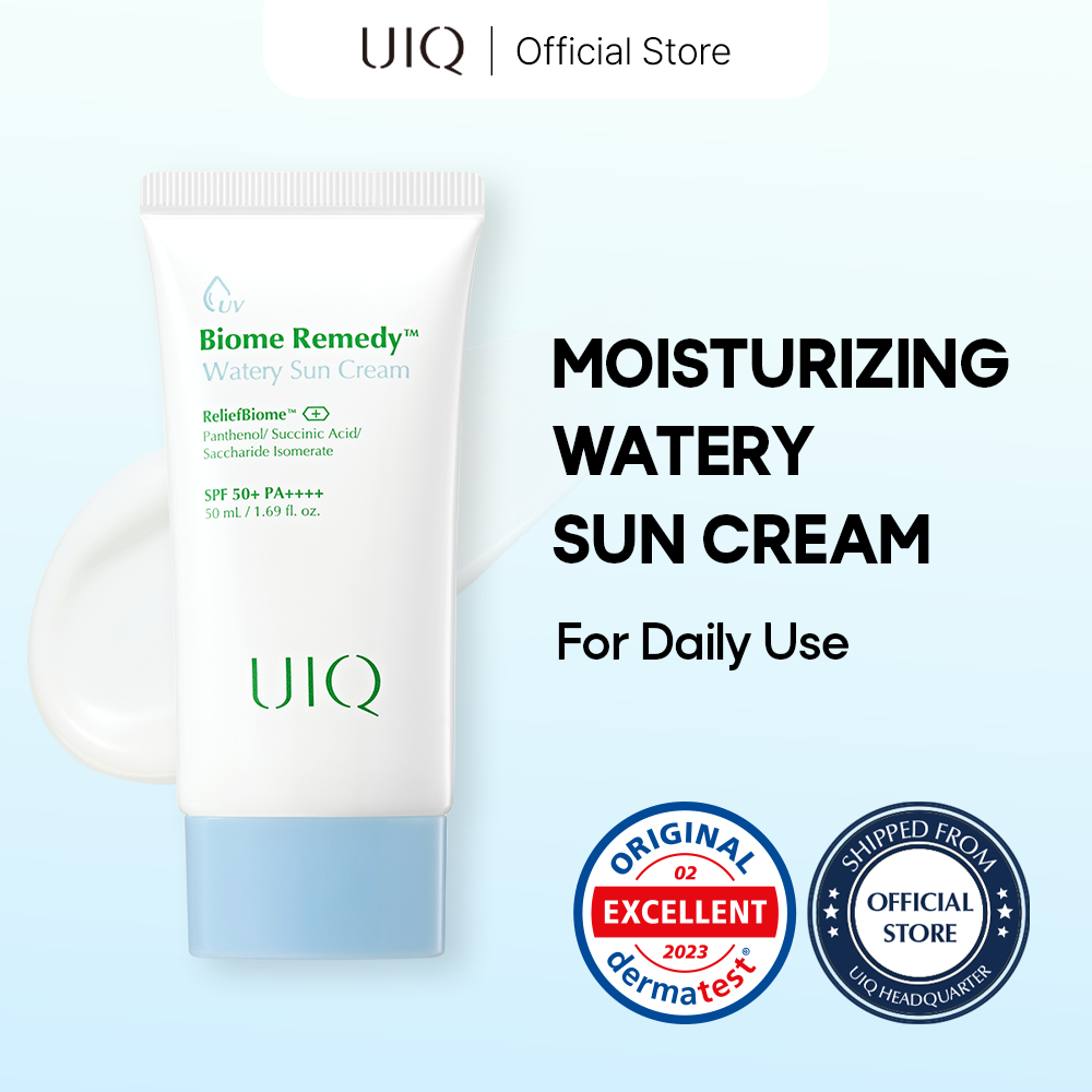 [UIQ OFFICIAL] UIQ Biome Remedy™ Watery Sunscreen SPF 50+ PA ...