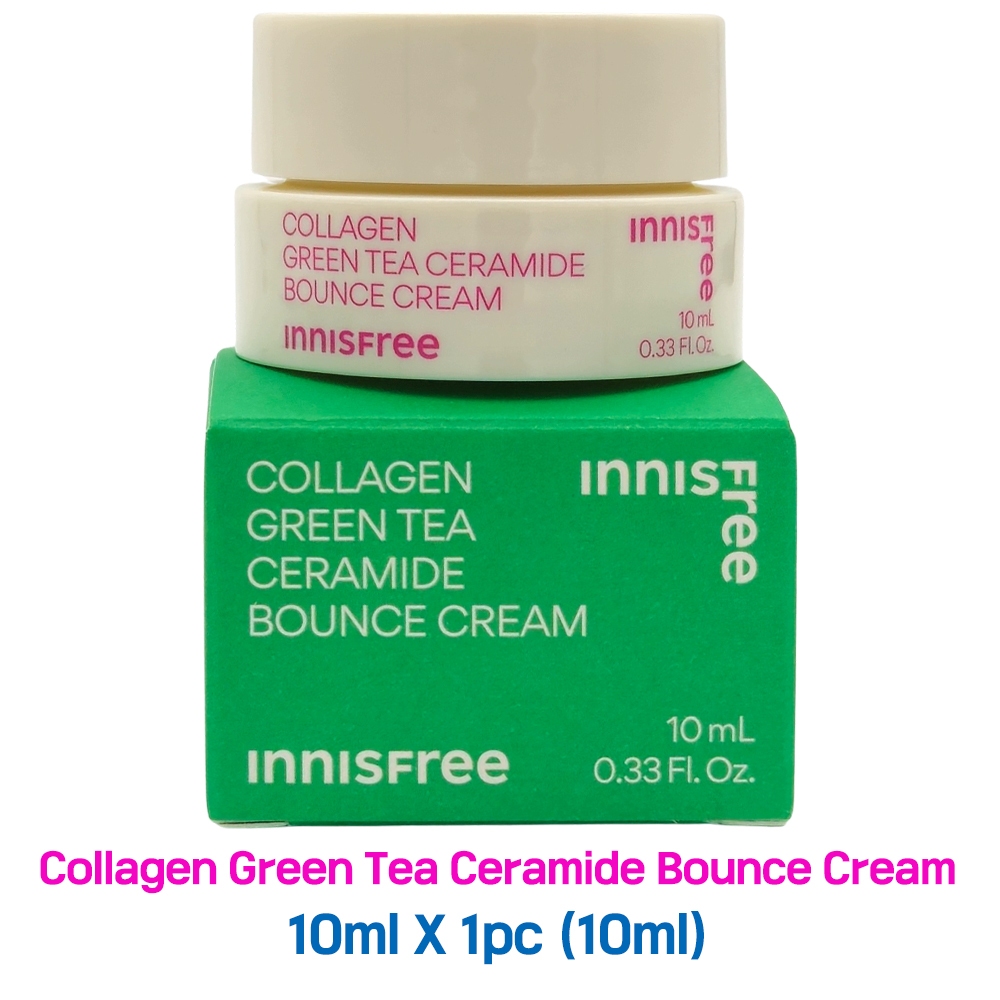 [INNISFREE] Collagen Green Tea Ceramide Bounce Cream 10ml (Sample ...