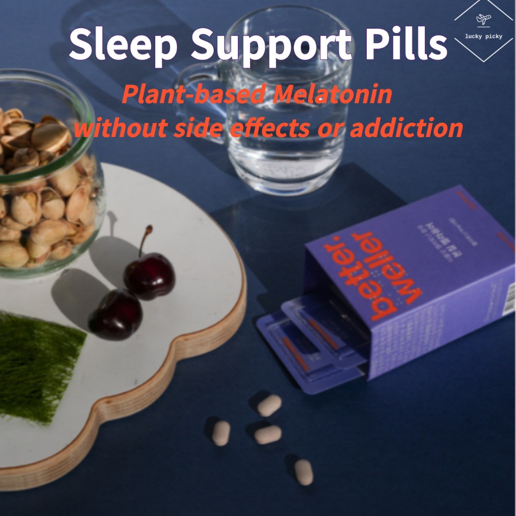 Plantbased Melatonin for Deep sleep Sleeping Aid Sleep Support 30pills