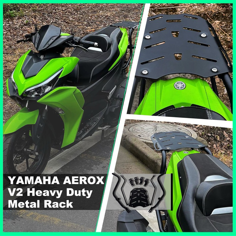 YAHAMA AEROX V2 RACK - Heavy Duty Rack | Shopee Malaysia