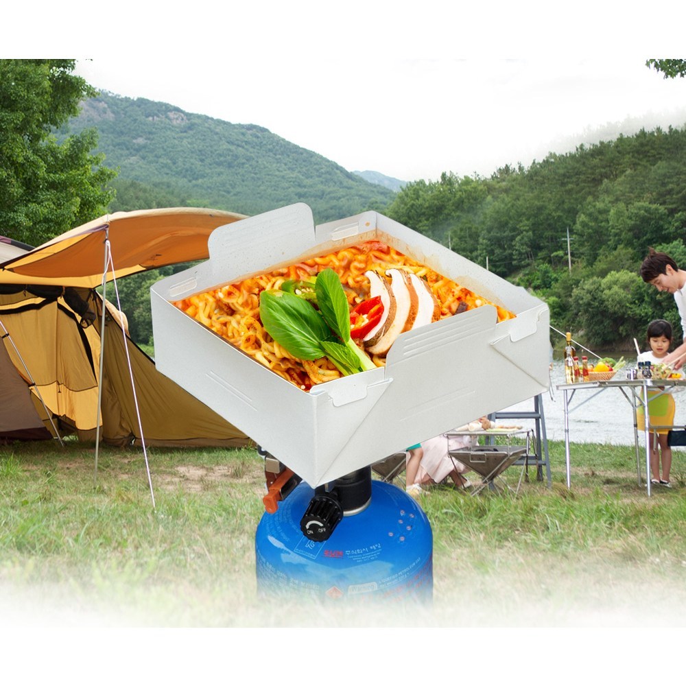 Disposable Paper Ramen Instant Noodle Soup Korean Paper Pot for Outdoor ...