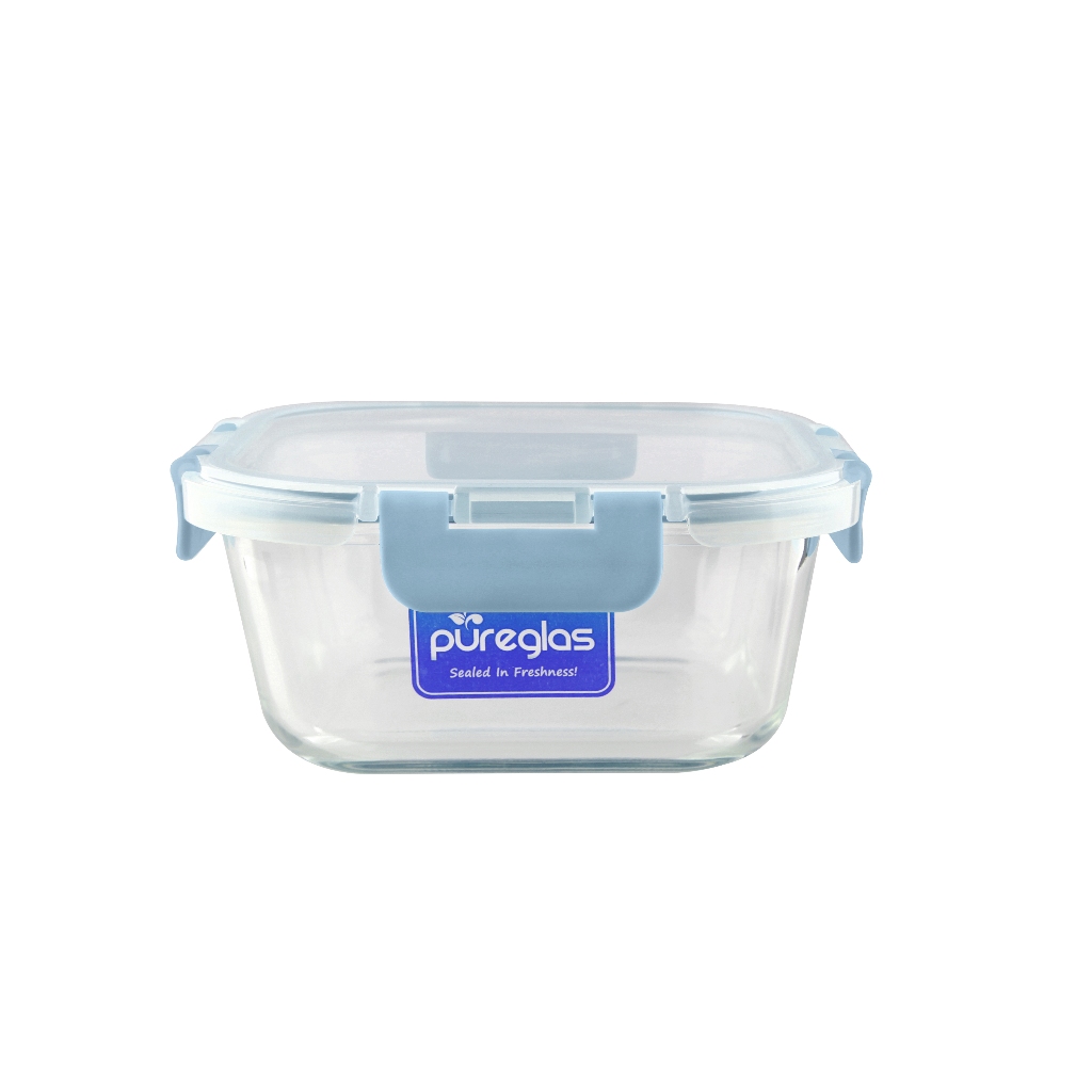 La gourmet Pureglass Square Container 320ml | Shopee Malaysia