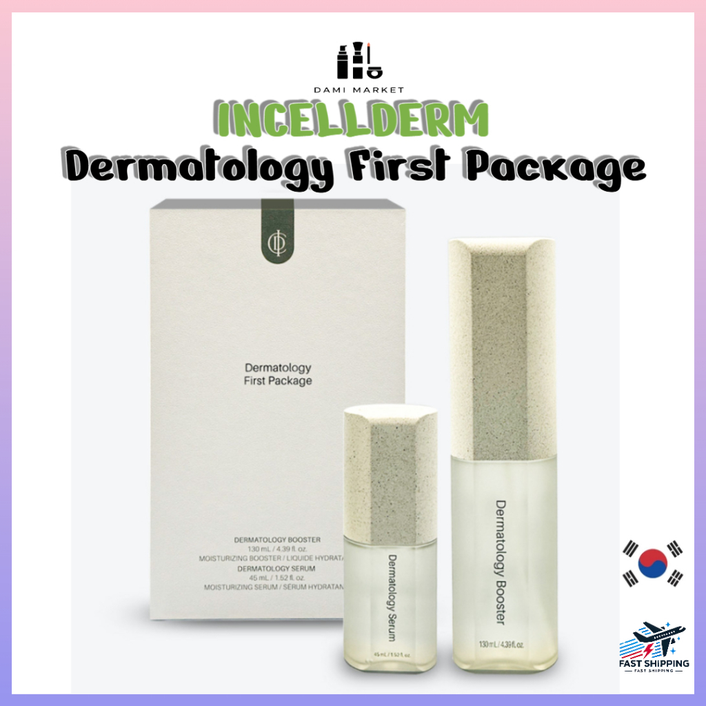 INCELLDERM Renewed Dermatology First Package Basic 2-Piece Set Boost ...