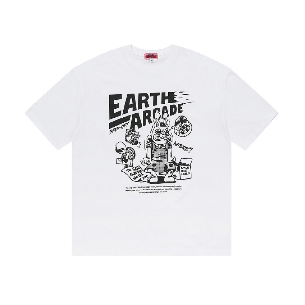 【eggiscoming】Earth Arcade Torong t-shirts earth arcade] torong t-shirts (torong & thunder) - eggiscoming