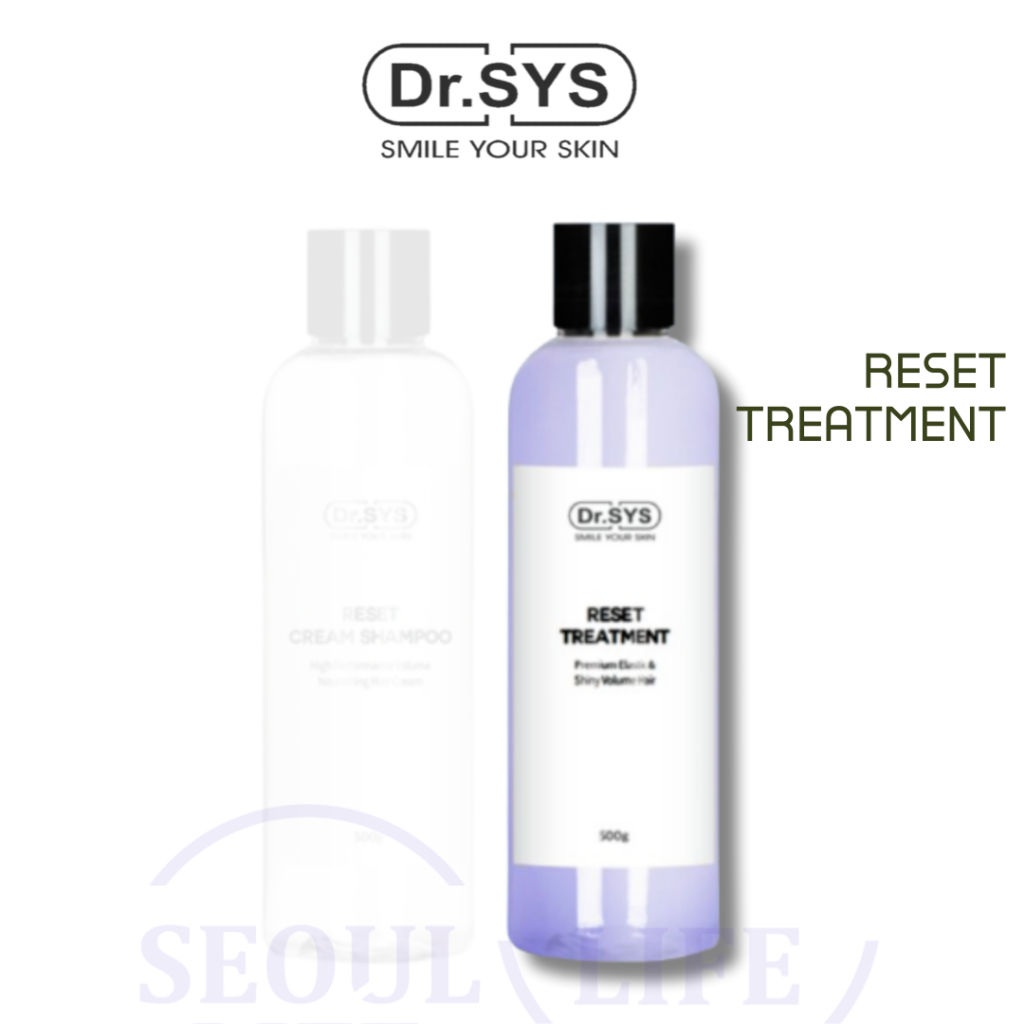Dr.SYS Reset Cream Shampoo 500ml & Treatment 500ml | Shopee Malaysia