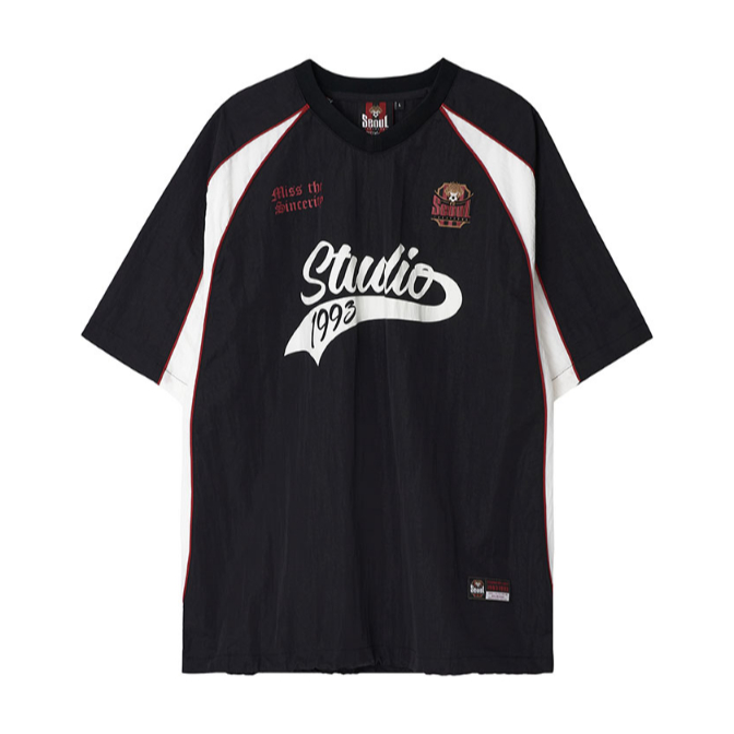 Tシャツ・カットソー 1993STUDIO [FC SEOUL] PIPING NYLON PULLOVER 4FK1071 1993STUDIO] FC SEOUL PIPING NYLON PULLOVER T-Shirts | Shopee